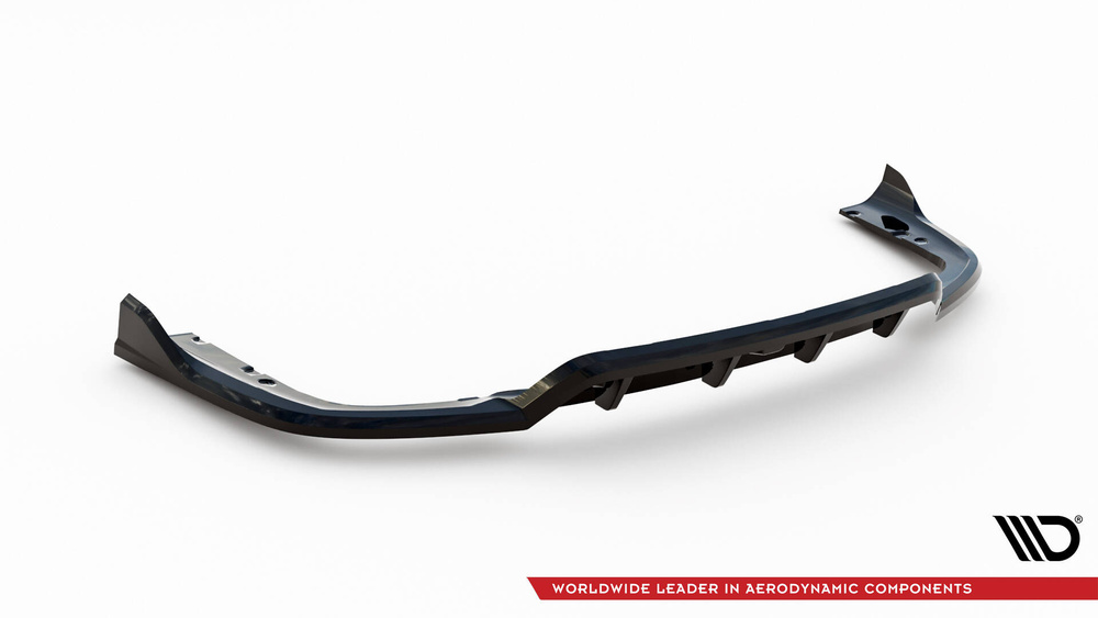 Arriere Splitter (avec une barre verticale) V.2 BMW X6 M-Pack G06 Facelift