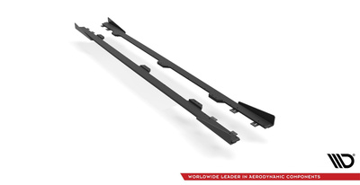 Street Pro Rajouts Des Bas De Caisse + Flaps BMW 4 M-Pack / M440i G22 / G23 / G22 Facelift / G23 Facelift