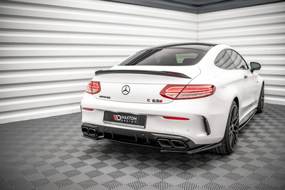 Lames De Pare-Chocs Arrière Latérales Mercedes-AMG C 63AMG Coupe AMG Aero Pack C205 Facelift