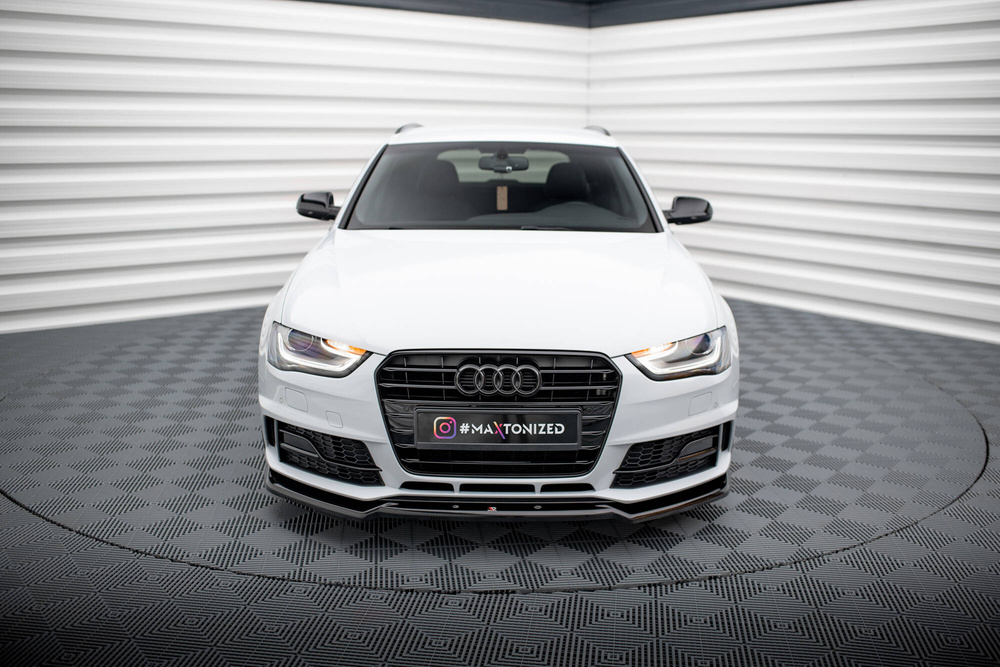 Lame Du Pare-Chocs Avant V.2 Audi A4 Competition B8 Facelift