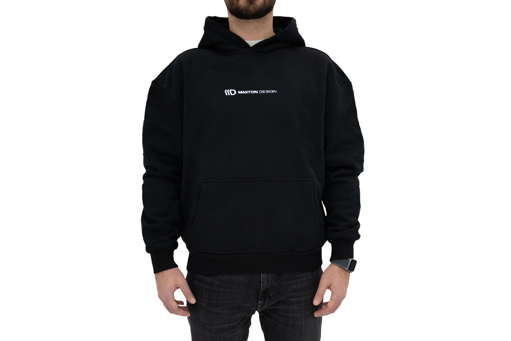 Black Hoodie Maxton Design