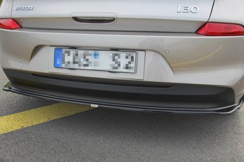Arriere Splitter (SANS BARRES VERTICALES) HYUNDAI I30 MK3 HATCHBACK