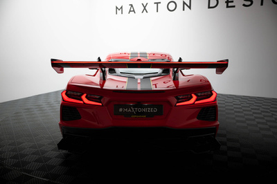Carbon Spoiler + LED Chevrolet Corvette C8