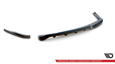 Arriere Splitter (avec une barre verticale) BMW 1 M-Pack E87 Facelift