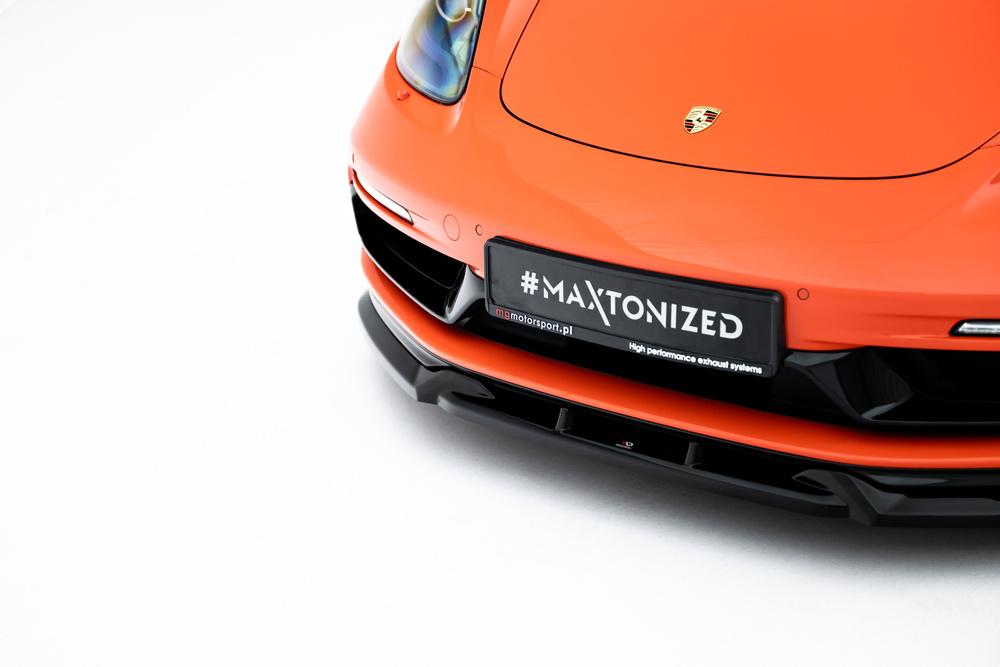 Lame Du Pare-Chocs Avant  V.3 Porsche 718 Cayman GTS 982c