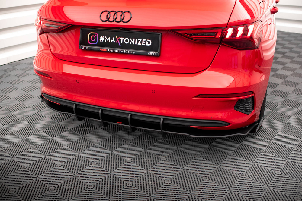 Street Pro Diffuseur Arrière Complet + Flaps Audi A3 Sportback 8Y