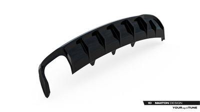Diffuseur Arrière Complet Audi A4 B8 Facelift (Version double échappement simple face)