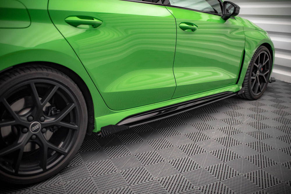 Street Pro Rajouts Des Bas De Caisse + Flaps Audi RS3 Sedan 8Y