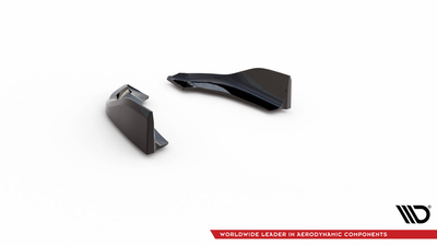Lames De Pare-Chocs Arrière Latérales V.6 (Pour jupe arrière v.3) BMW 1 M-Pack /  M135i / 128ti F40