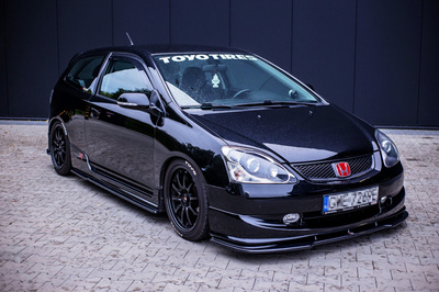 SET DES DIFFUSEUR DES BAS DE CAISSE HONDA CIVIC EP3 (MK7) TYPE-R/S FACELIFT