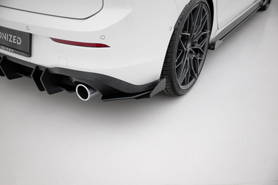 Street Pro Lame Du Pare Chocs Arriere + Flaps Volkswagen Golf GTI / GTE / R-Line Mk8