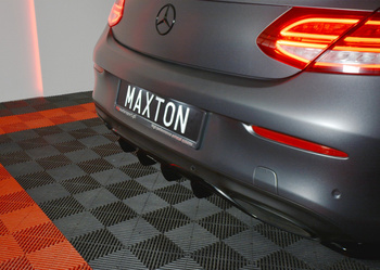 RAJOUT DU PARE-CHOCS ARRIERE MERCEDES- BENZ C-CLASS W205 COUPE AMG-LINE