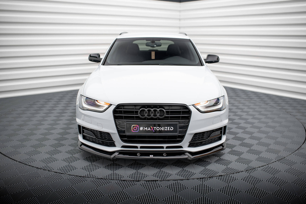 Lame Du Pare-Chocs Avant V.1 Audi A4 Competition B8 Facelift