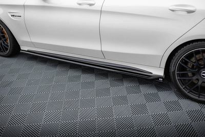 Rajouts Des Bas De Caisse V.2 Mercedes-AMG C63 Sedan / Estate W205 / S205