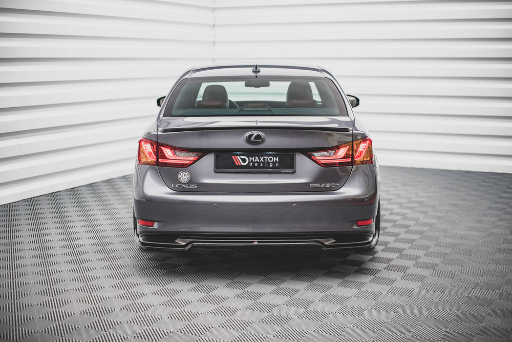 Arriere Splitter (avec une barre verticale) Lexus GS F Sport Hybrid Mk4 (L10)