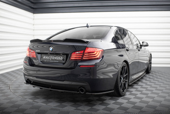 Arriere Splitter BMW 5 M-Pack Sedan/Touring F10/F11 (avec deux extrémités d'échappement simples)