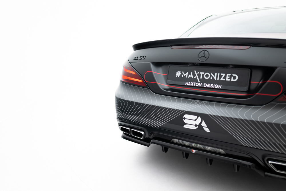 Arriere Splitter (avec une barre verticale) Mercedes-Benz SL 63 AMG R231