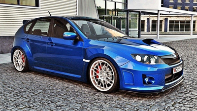 Lame / Splitter V.1 Subaru Impreza WRX STI  MK3 Facelift