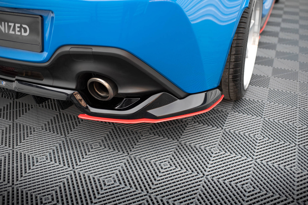 Arriere Splitter (avec une barre verticale) V.2 Toyota GR86 Mk1