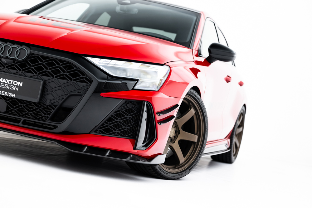 Fibre de Carbone Lame Du Pare-Chocs Avant Audi RS3 Sedan 8Y Facelift