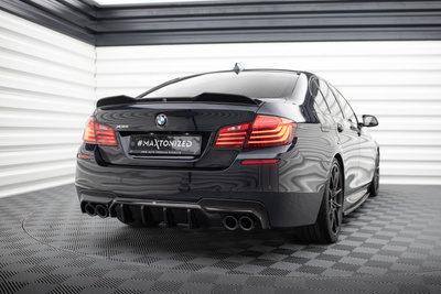 Diffuseur Arrière Complet V.2 BMW 5 M-Pack F10 / F11 (Version avec deux doubles échappements)