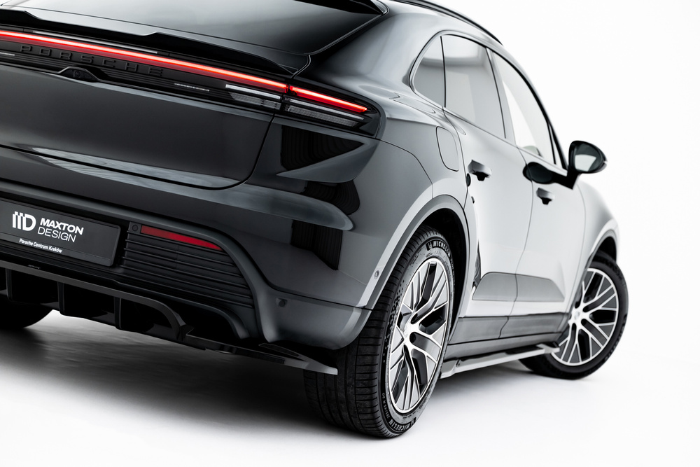 Arriere Splitter (avec une barre verticale) Porsche Macan EV Mk1