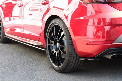 Lames De Pare-Chocs Arrière Latérales V.2 Seat Leon Cupra Mk3 FL Hatchback