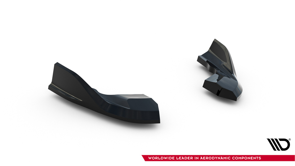 Lames De Pare-Chocs Arrière Latérales V.7 Volkswagen Golf R Hatchback Mk8 / Mk8 Facelift