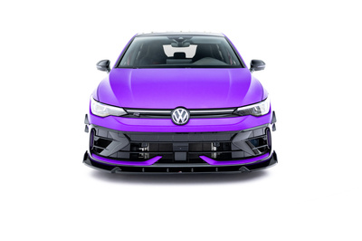 Lame Du Pare-Chocs Avant V.3 + Ailerons Volkswagen Golf R Hatchback / Variant Mk8 Facelift