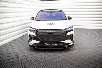 Lame Du Pare-Chocs Avant V.2 Audi Q4 e-tron Sportback S-line Mk1