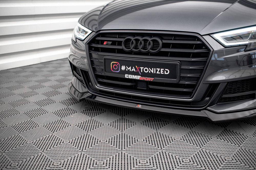 Lame Du Pare-Chocs Avant V.3 Audi S3 / A3 S-Line Sportback 8V Facelift