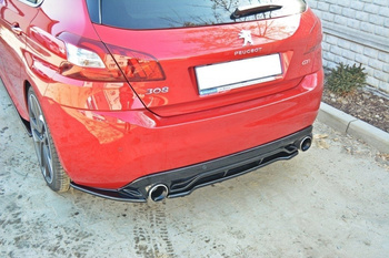 Arriere Splitter PEUGEOT 308 II GTI (avec barres verticales)