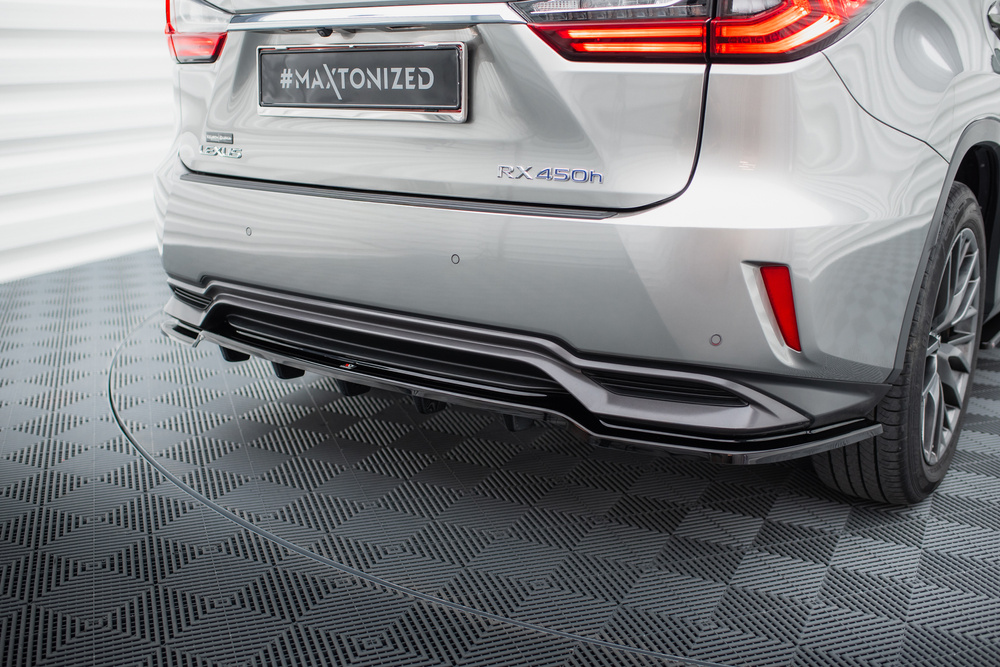 Arriere Splitter Lexus RX Mk4 H (avec une barre verticale)