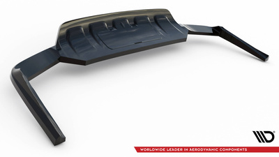 Arriere Splitter (avec une barre verticale) Audi Q7 Mk2