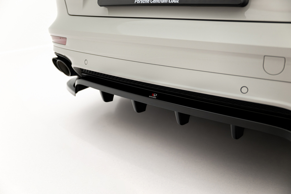Arriere Splitter (avec une barre verticale) Porsche Panamera GTS Sport Turismo 971 Facelift