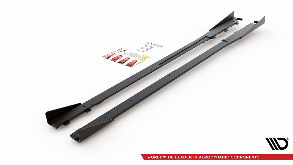 Street Pro Rajouts Des Bas De Caisse + Flaps Toyota GR Yaris Mk4