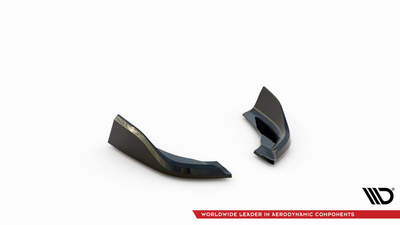 Lames De Pare-Chocs Arrière Latérales V.6 (Pour jupe arrière v.3) BMW 1 M-Pack /  M135i / 128ti F40