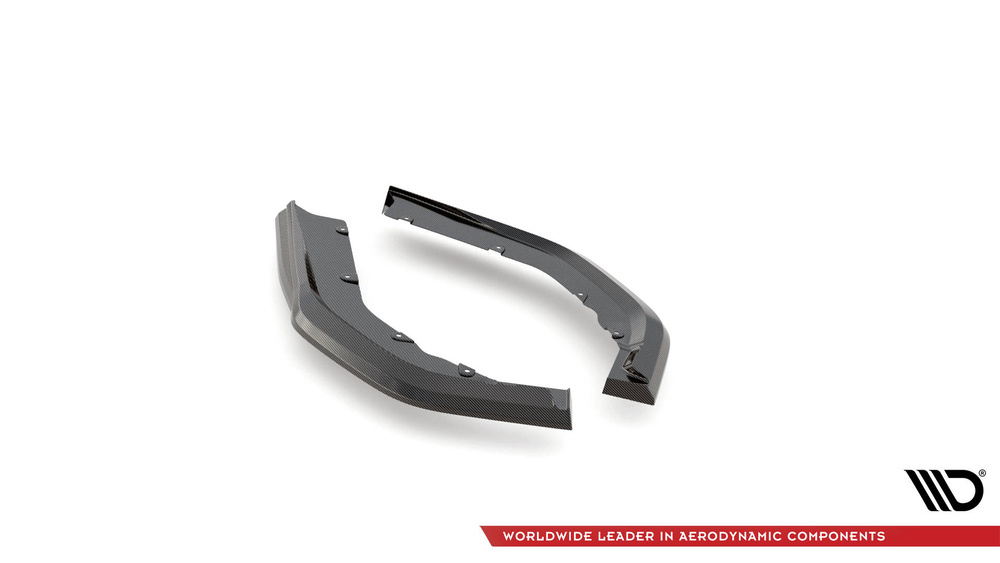 Fibre de Carbone Lames De Pare-Chocs Arrière Latérales BMW M3 Sedan / Touring G80 / G81