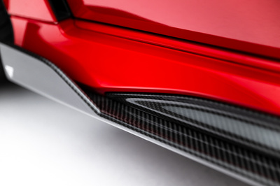 Set of Prepreg Carbon Fiber Side Skirts  Audi RS3 Sedan 8Y Facelift