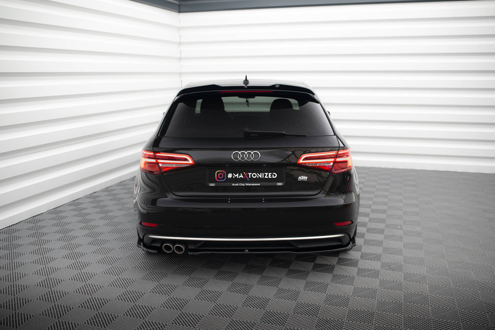 Lames De Pare-Chocs Arrière Latérales Audi A3 Sportback 8V Facelift