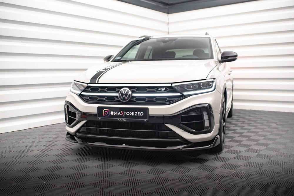 Lame Du Pare-Chocs Avant V.2 Volkswagen T-Roc R / R-Line Mk1 Facelift