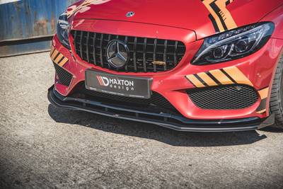 Street Pro Lame Du Pare-Chocs Avant + Flaps Mercedes-AMG C43 Coupe C205