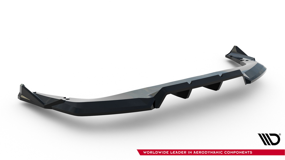 Arriere Splitter (avec une barre verticale) BMW X2 M-Pack / iX2 U10