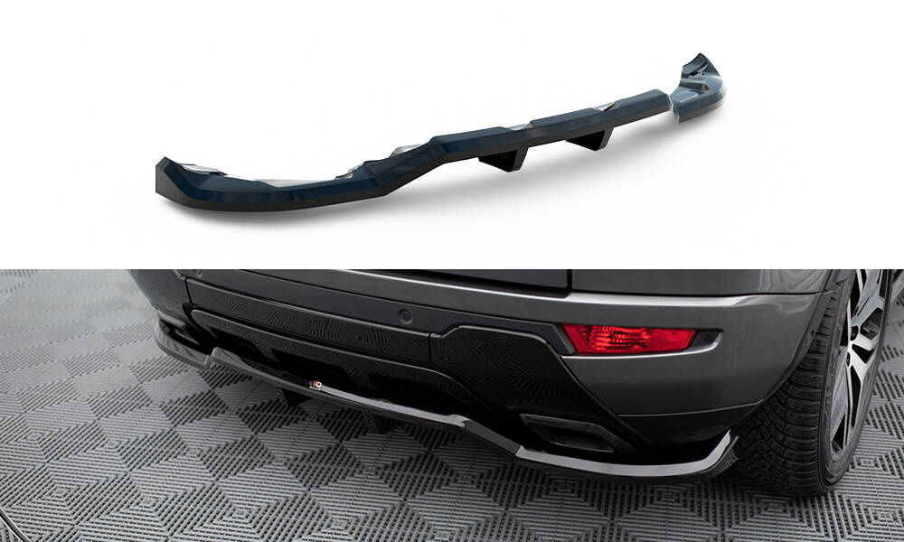 Arriere Splitter (avec une barre verticale) Land Rover Range Rover Evoque HSE Dynamic Mk1 Facelift