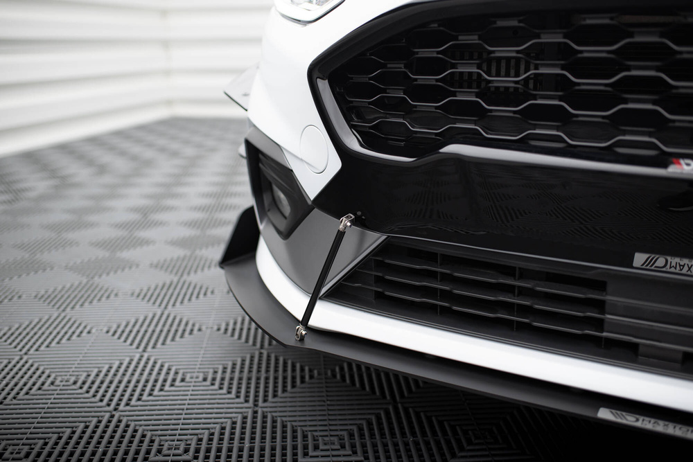 Sport Lame Du Pare-Chocs Avant V.1 Ford Fiesta Mk8 ST / ST-Line