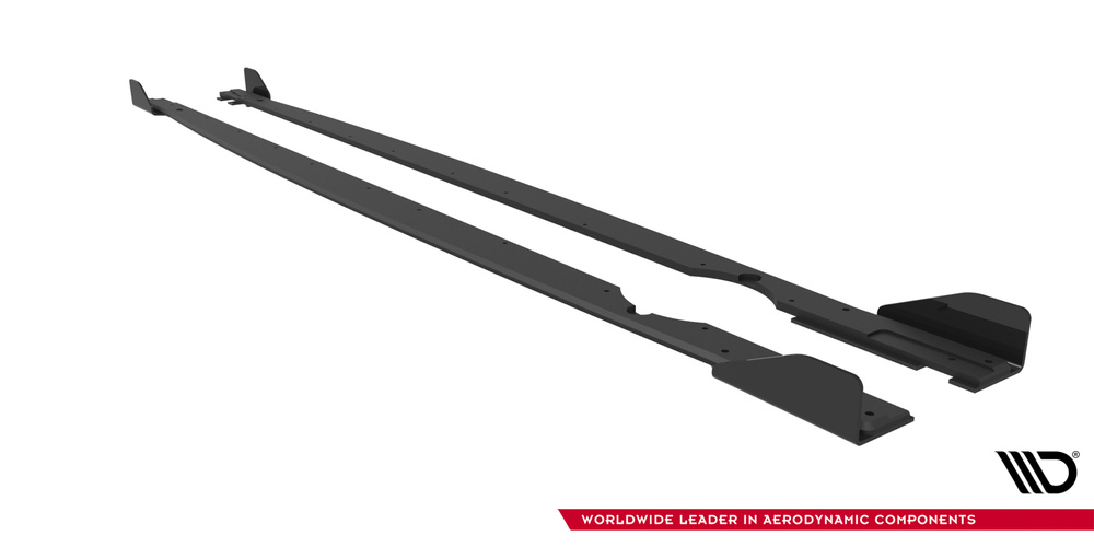Street Pro Rajouts Des Bas De Caisse + Flaps Volkswagen Golf R Mk8 / Mk8 Facelift