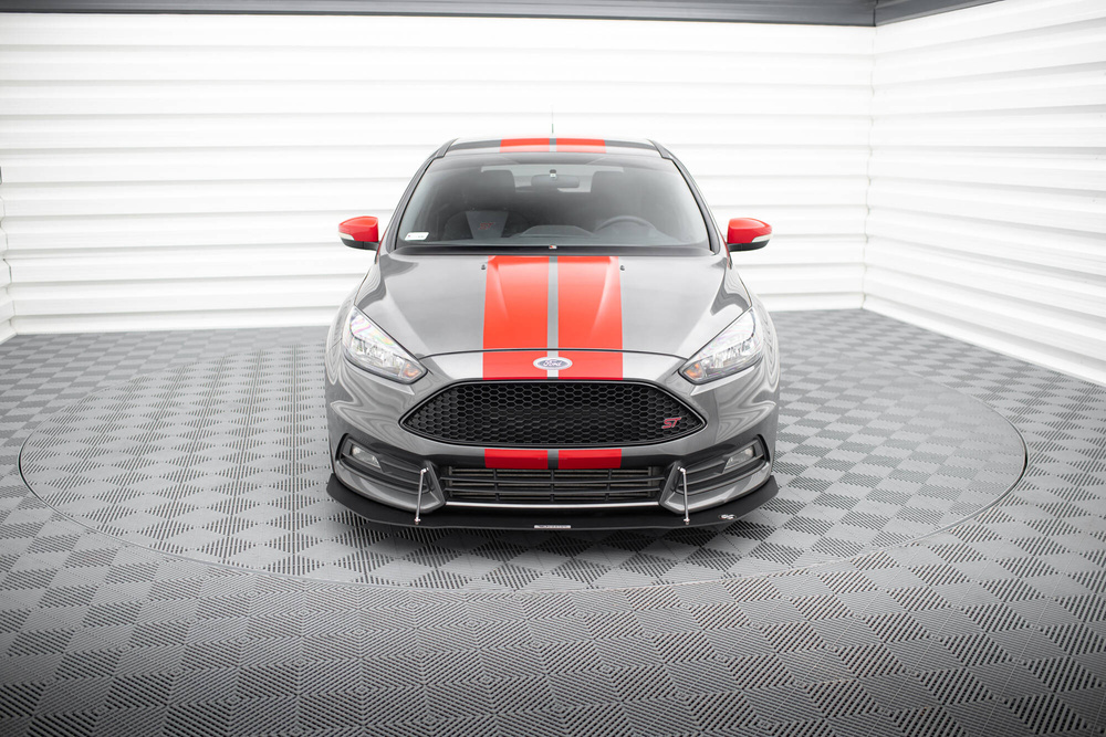 Sport Lame Du Pare-Chocs Avant V.1 Ford Focus ST Mk3 FL