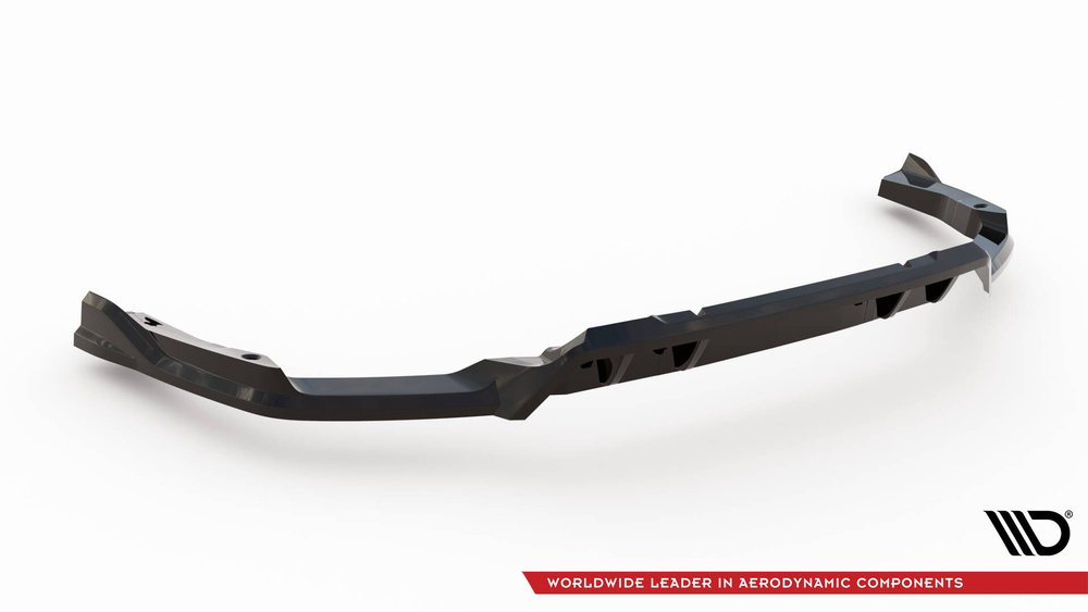 Arriere Splitter (avec une barre verticale) BMW X5 M F95 / F95 Facelift 