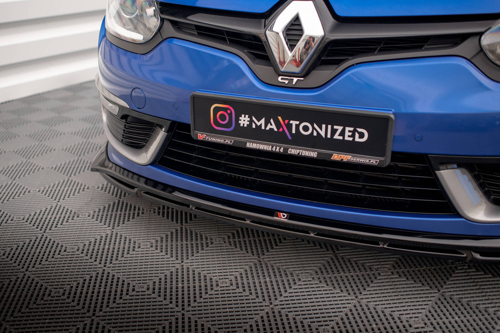 Lame Du Pare-Chocs Avant Renault Megane GT Line Grandtour Mk3 Facelift