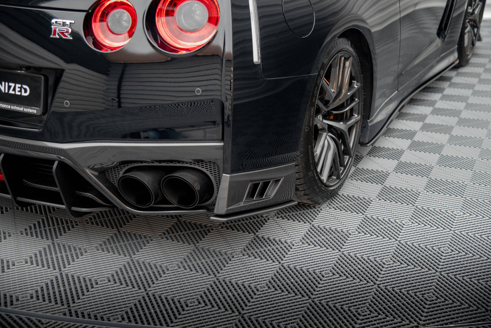 Street Pro Lame Du Pare Chocs Arriere Nissan GTR R35 Facelift